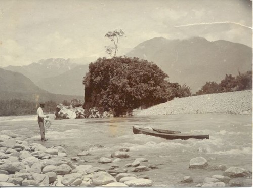 Rope Ferrying Boats Upstream