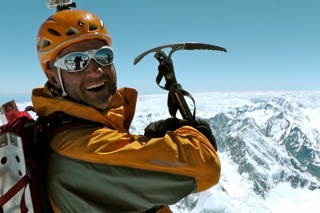 Steve Gurney on Mt Cook