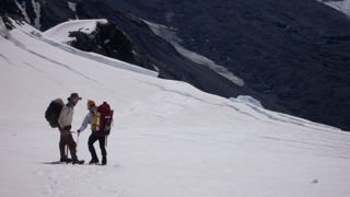 Gurney and Moffatt on Mt Cook